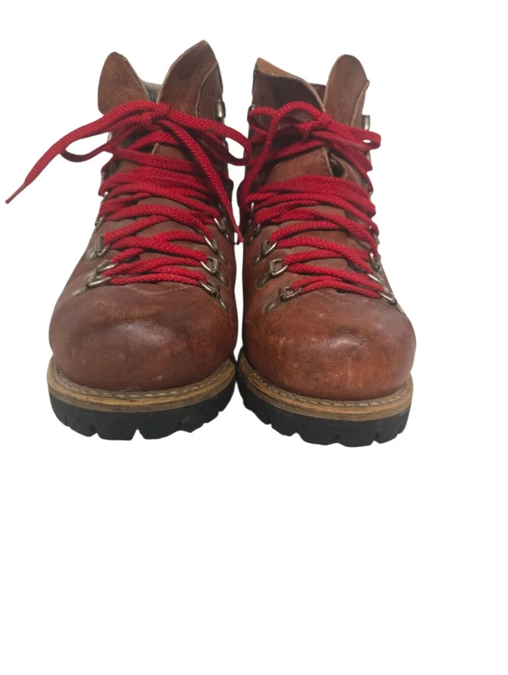 Vintage 1990s Dunham Red Laces Hiking Boots
